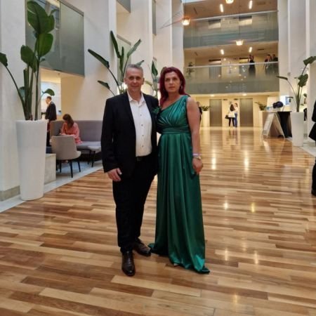 Unutrašnji prostor hotela Valamar Lacroma, Aid Brkić i supruga tokom LDW događaja, juli 2024.