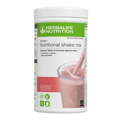 Herbalife šejk malina i bijela čokolada – savršen spoj zdravlja i uživanja